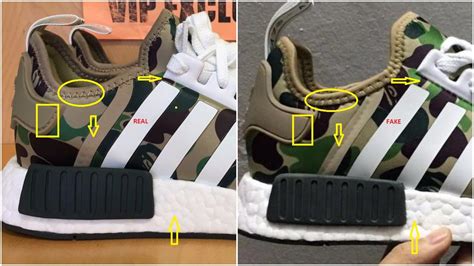 fake bape nmd shoes|how to find nmd shoes.